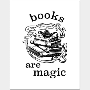 Books Are Magic Posters and Art